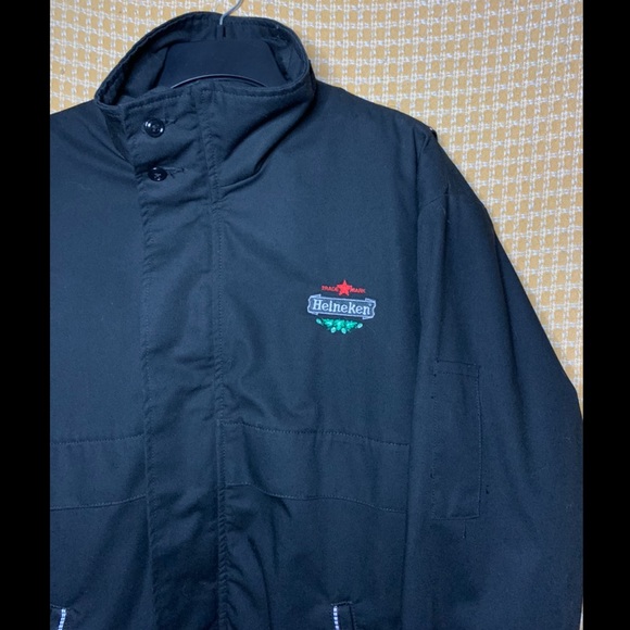 Heineken Jacket w/ Thinsulate zip-in liner LARGE - Picture 3 of 8
